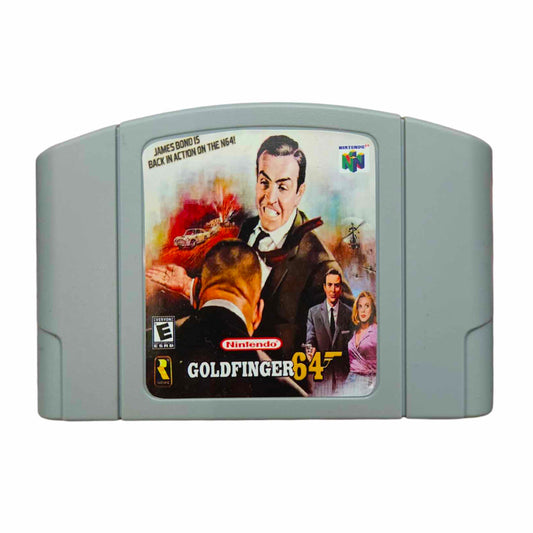 GoldFinger 64 - 007 (Nintendo 64 N64)