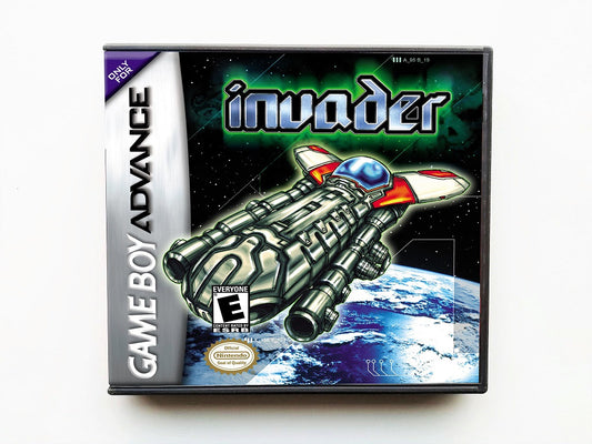 Invader - SHMUP / Space Shooter (Gameboy Advance GBA)