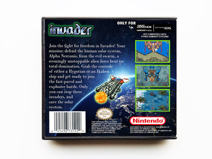 Invader - SHMUP / Space Shooter (Gameboy Advance GBA)