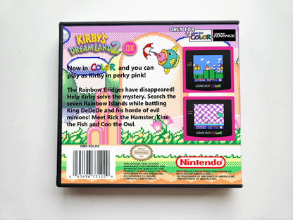 Kirbys Dream Land 2 DX Deluxe (Gameboy Color GBC)