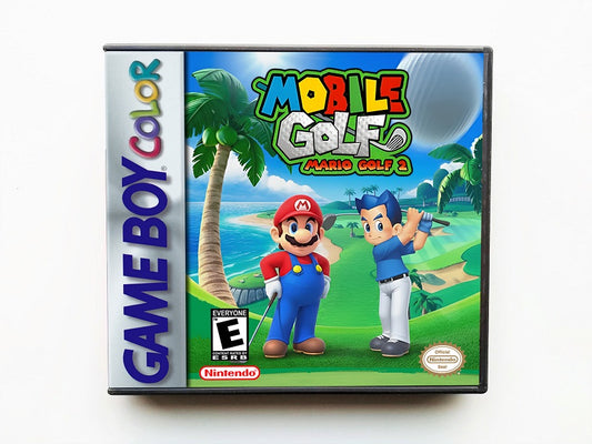 Mario Golf 2 - Mobile Golf (Gameboy Color GBC)