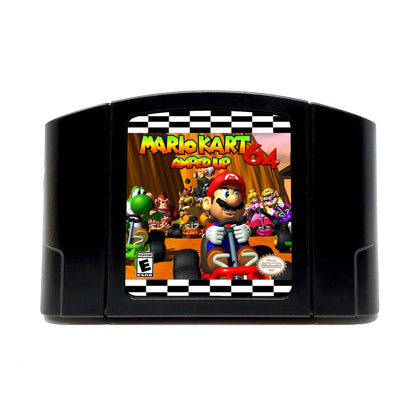 Mario Kart 64 Amped Up - MK Hack (Nintendo N64)