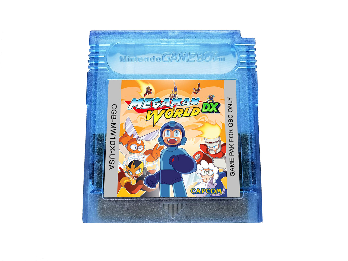 Mega Man World 1 DX (Gameboy Color GBC)
