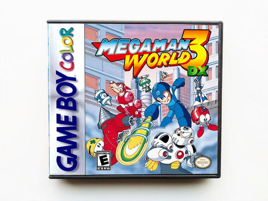 Mega Man World 3 DX (Gameboy Color GBC)