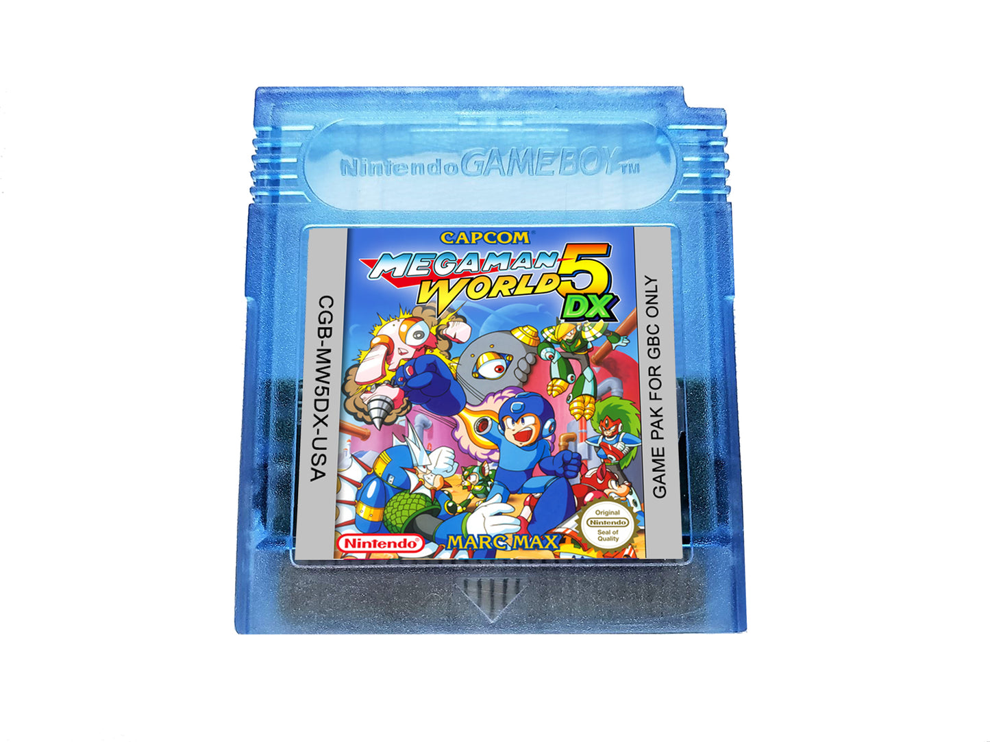 Mega Man World 5 DX (Gameboy Color GBC)
