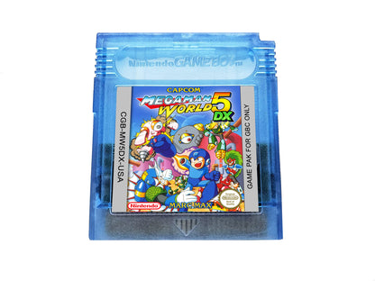 Mega Man World 5 DX (Gameboy Color GBC)
