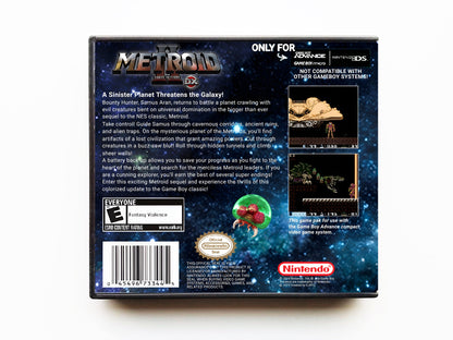 Metroid II  2 DX 'EJRTQ Colorized' (Gameboy Advance GBA)