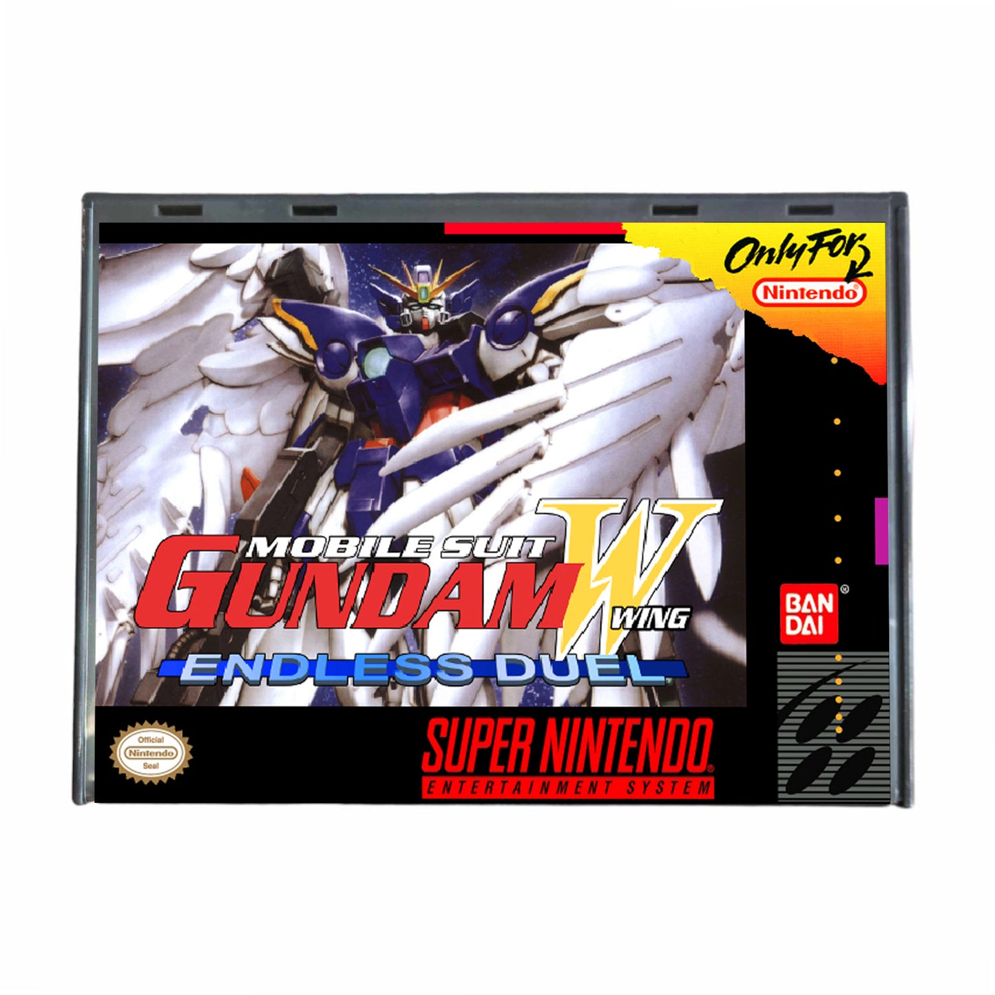 Mobile Suit Gundam Wing Endless Duel - (Super Nintendo SNES)