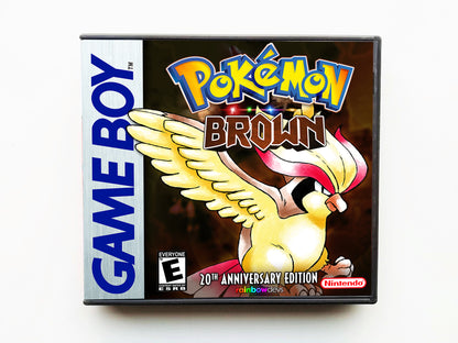 Pokemon Brown 20th Anniversary (Gameboy GB / GBC)