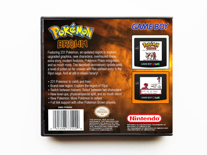 Pokemon Brown 20th Anniversary (Gameboy GB / GBC)