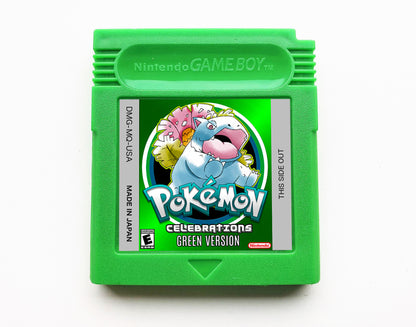 Pokemon Green Celebrations (Gameboy Color GBC)