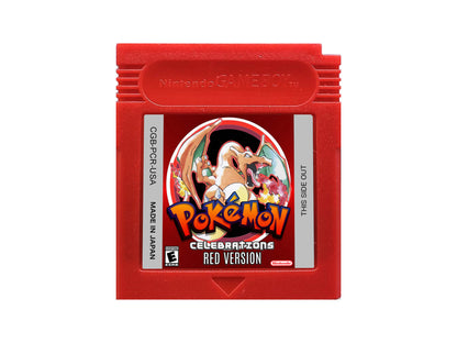 Pokemon Celebrations Red (Gameboy Color GBC)