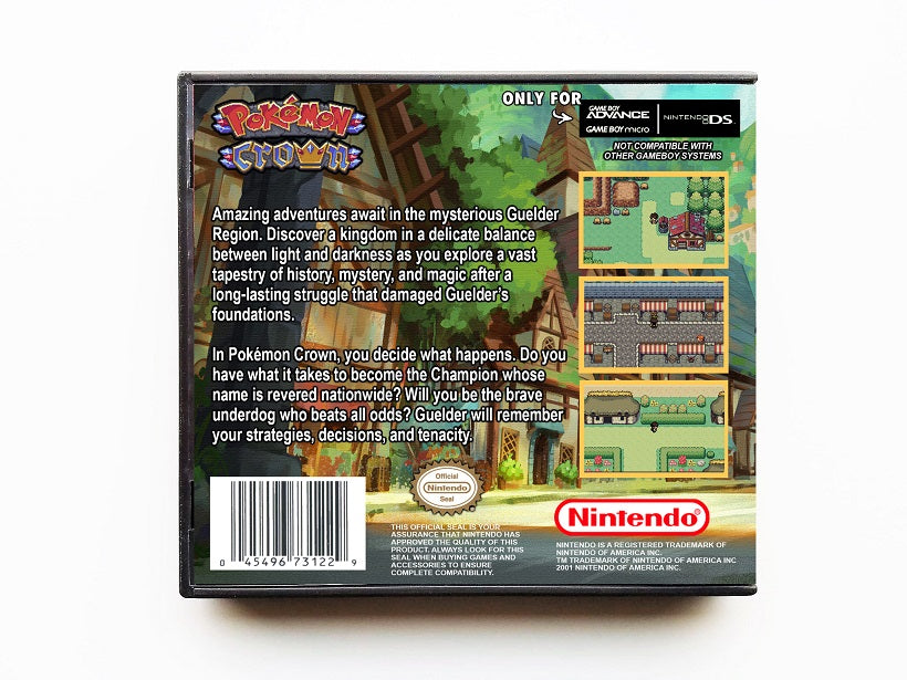 Pokemon Crown (Gameboy Advance GBA)