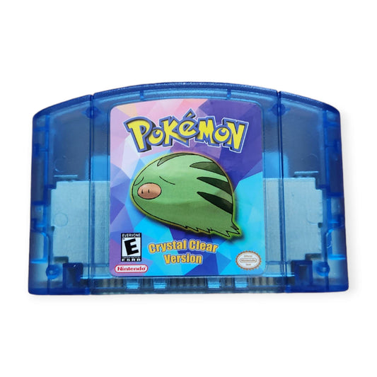 Pokemon Crystal Clear (Nintendo 64 N64)