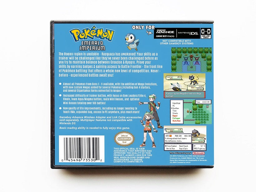 Pokemon Emerald Imperium (Gameboy Advance GBA)