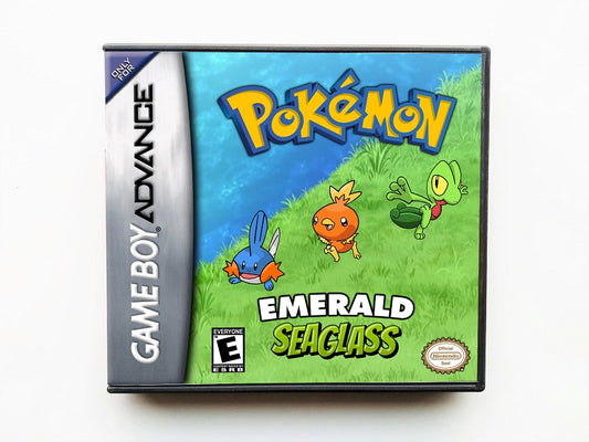 Pokemon Emerald SeaGlass (Gameboy Advance GBA)