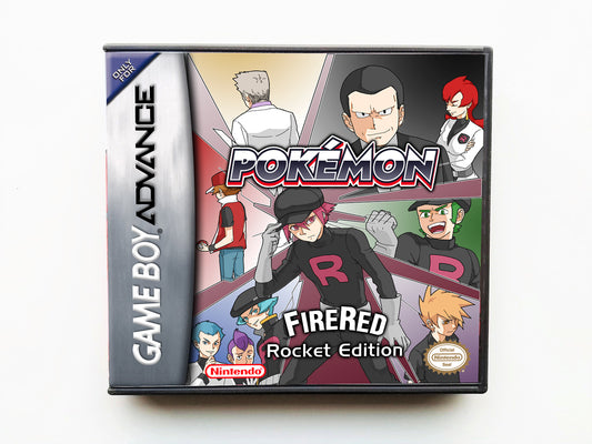 Pokemon Fire Red Rocket Edition (Gameboy Advance GBA)