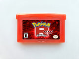 Pokemon Fire Red Rocket Edition (Gameboy Advance GBA)