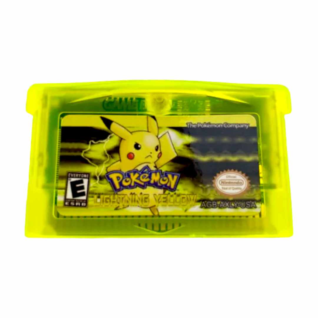 Pokemon Lightning Yellow (Gameboy Advance GBA)