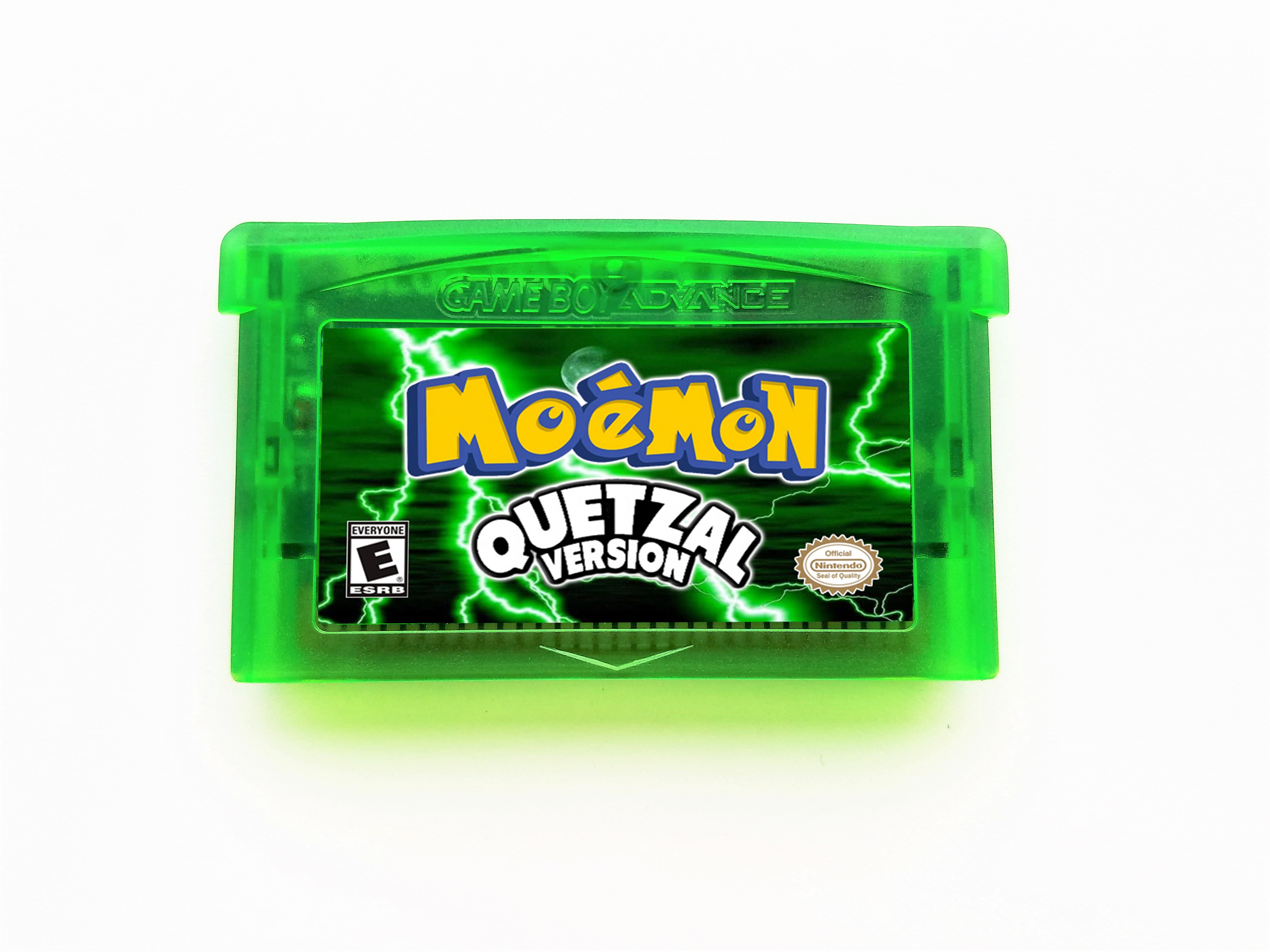 Pokemon Moemon Quetzal Emerald (Gameboy Advance GBA) TenmaRH