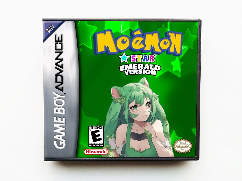 Moemon Star Emerald Alt Cover (GBA) Pokemon