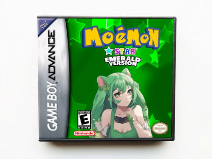 Moemon Star Emerald Alt Cover (GBA) Pokemon