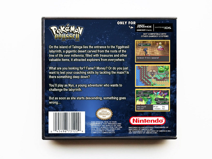 Pokemon Odyssey (Gameboy Advance GBA)