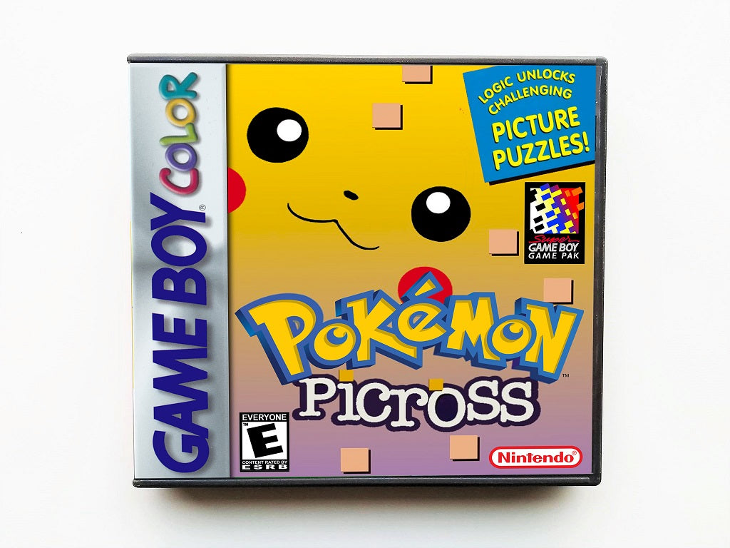 Pokemon Picross (Gameboy Color GBC) English Translated – Retro Gamers US