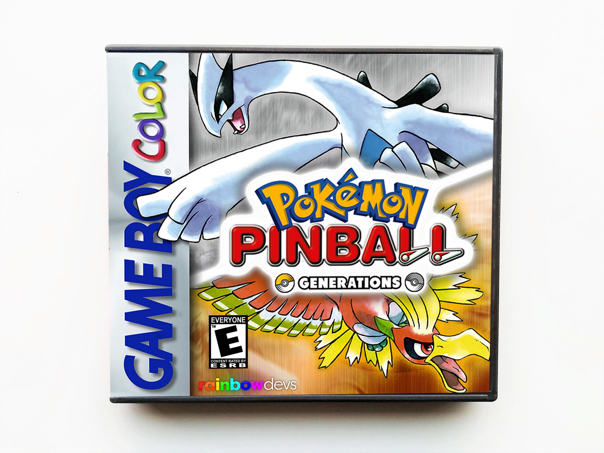 Pokemon Pinball Generations (Gameboy Color GBC) Johto Expansion