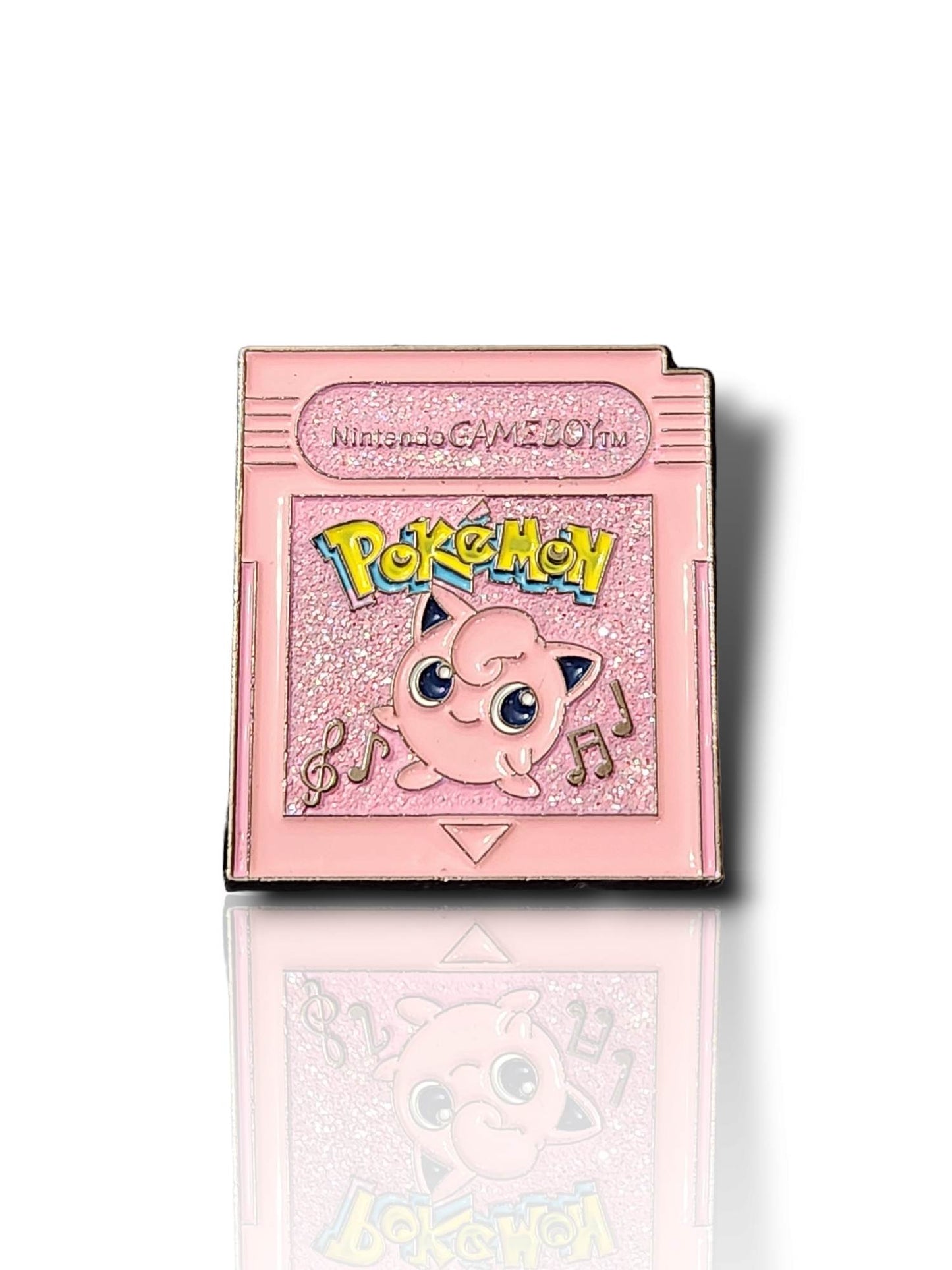 Pokemon Pink Gameboy Cartridge - Metal Enamel Collector Pin