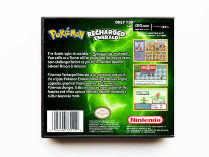 Pokemon Recharged Emerald (Gameboy Advance GBA)
