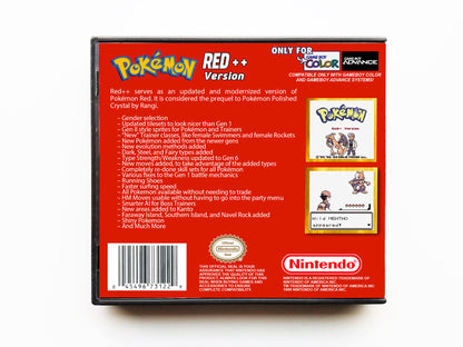 Pokemon Red++  (Gameboy Color GBC)