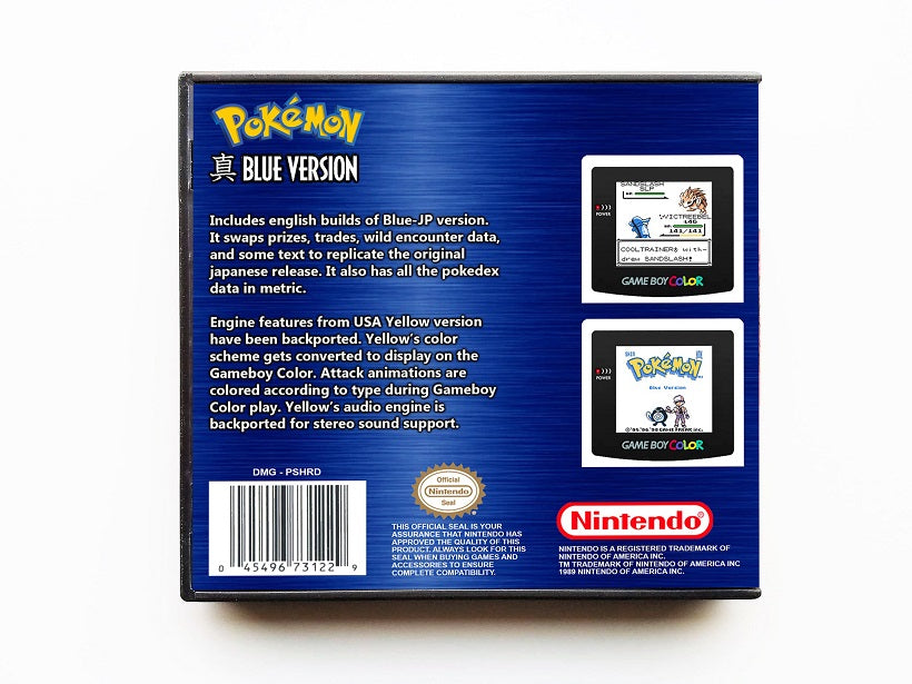 Pokemon 真 Shin Blue (Gameboy GB)