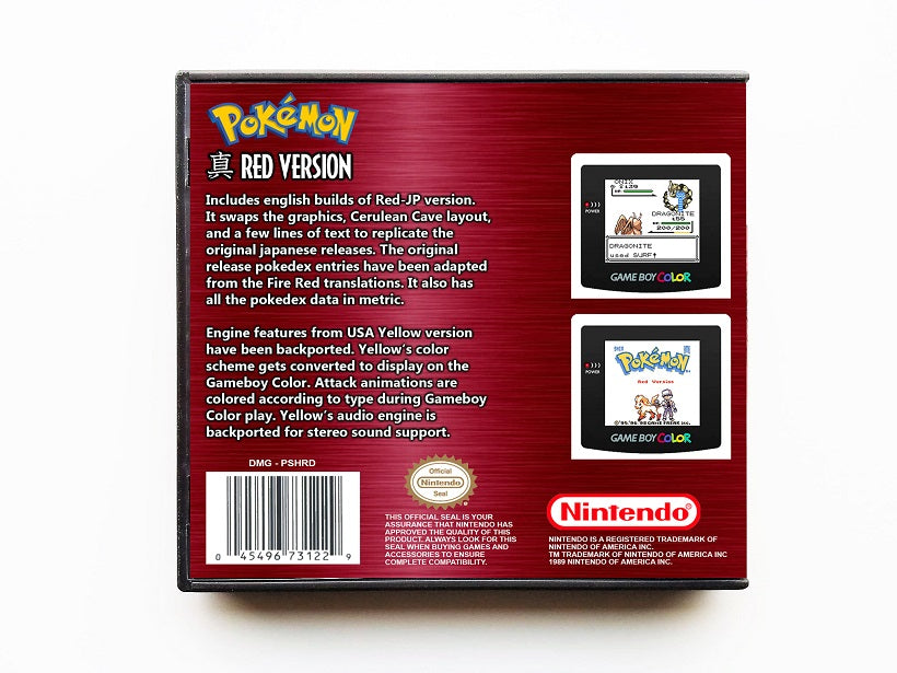 Pokemon 真 Shin Red (Gameboy GB)