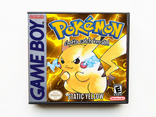 Pokemon Static Yellow (Gameboy GB / GBC)