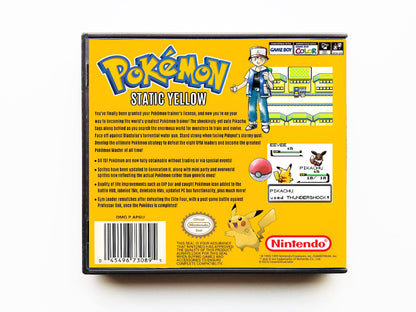 Pokemon Static Yellow (Gameboy GB / GBC)