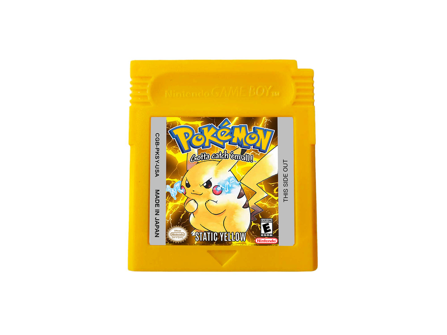 Pokemon Static Yellow (Gameboy GB / GBC)