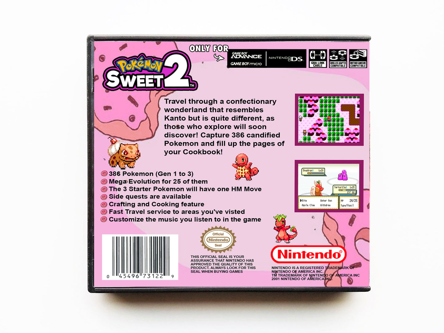 Pokemon Sweet 2th Tooth (Gameboy Advance GBA)