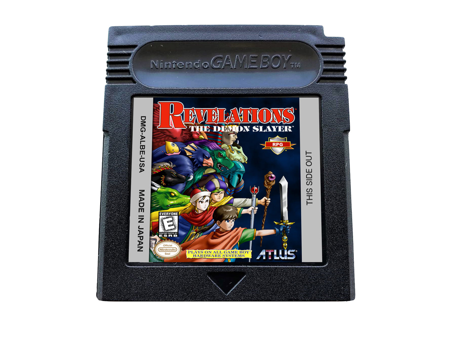 Revelations the Demon Slayer Megami Tensei (Gameboy Color GBC)