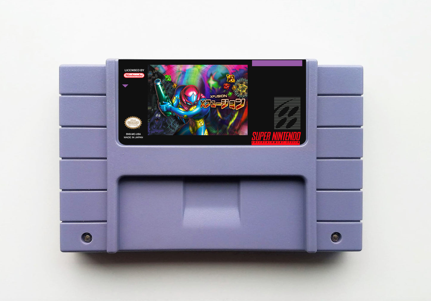 Super Metroid X Fusion - (Super Nintendo SNES)
