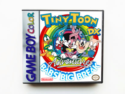 Tiny Toon Adventure DX Babs Big Break "Full Color" (Gameboy Color GBC)