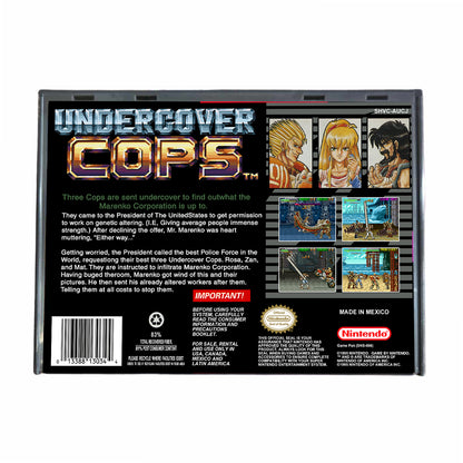 Undercover Cop 'Beat Em Up' - (Super Nintendo SNES)