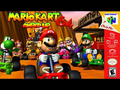 Mario Kart 64 Amped Up - MK Hack (Nintendo N64)