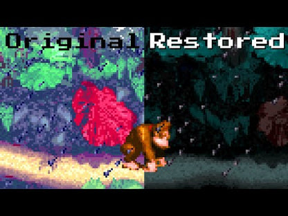 Donkey Kong Country Palette Restoration   (Gameboy Advance GBA)