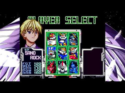 Mobile Suit Gundam Wing Endless Duel - (Super Nintendo SNES)