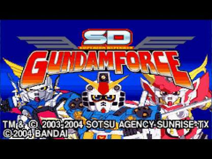 SD Gundam Force (Gameboy Advance GBA)