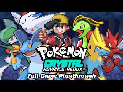 Pokemon Crystal Advance Redux (Gameboy Advance GBA)