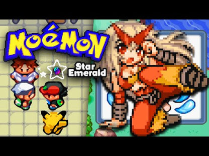 Moemon Star Emerald Alt Cover (GBA) Pokemon