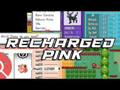 Pokemon Recharged Pink (Gameboy Advance GBA)