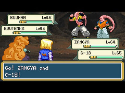 Dragon Ball Z Team Training Pokemon Hack (Gameboy Advance GBA)